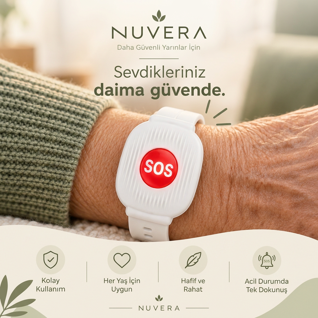 NUVERA® – Acil Durum SOS Bilekliği