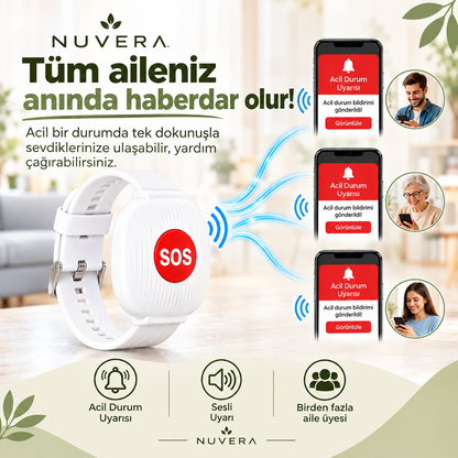 NUVERA® – Acil Durum SOS Bilekliği